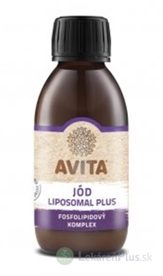 AVITA JÓD LIPOSOMAL PLUS fosfolipidový komplex 1x200 ml