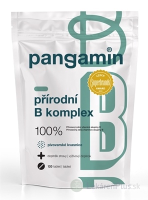 PANGAMIN PRÍRODNÝ B-KOMPLEX tbl (vrecko) 1x120 ks