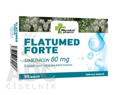 Slovakiapharm FLATUMED FORTE 80 mg cps 1x50 ks