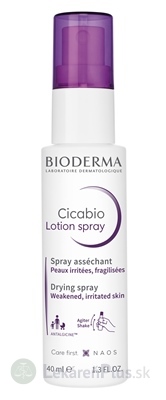 BIODERMA Cicabio Lotion sprej upokojujúce, reparačné 1x40 ml