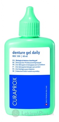 CURAPROX BDC 100 čistiaci gél na protézy 1x60 ml