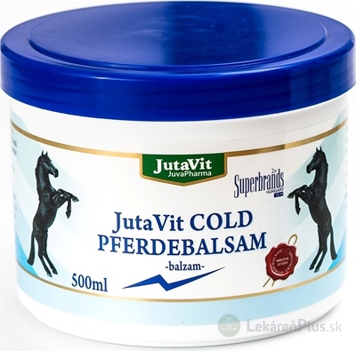 JutaVit PFERDEBALSAM COLD konská masť chladivá 1x500 ml