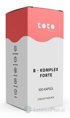 TOTO B-KOMPLEX FORTE cps s postupným uvoľňovaním 1x100 ks