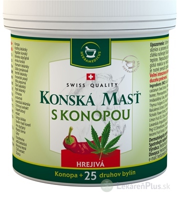 KONSKÁ MASŤ S KONOPOU HREJIVÁ 1x250 ml