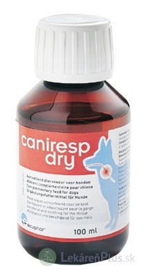 Caniresp DRY sirup pre psy 1x100 ml