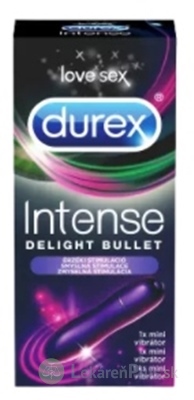 DUREX Intense DELIGHT BULLET mini vibrátor 1x1 ks