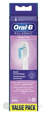 Oral-B PULSONIC SENSITIVE čistiace náhradné hlavice  1x4 ks