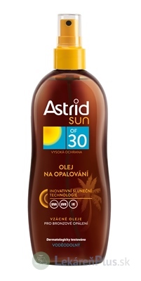 ASTRID SUN Olej na opaľovanie OF 30 sprej 1x200 ml