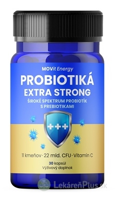 MOVit Probiotiká EXTRA STRONG cps 1x30 ks