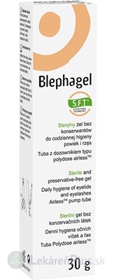 Blephagel gél na hygienu viečok a rias 1x30 g