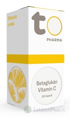 TOTO BETAGLUKÁN VITAMÍN C cps 1x60 ks