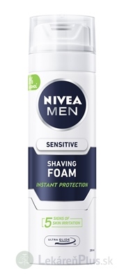 NIVEA MEN Pena na holenie SENSITIVE pre citlivú pleť 1x200 ml