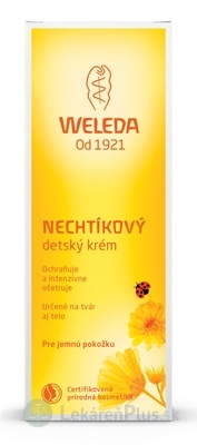 WELEDA NECHTÍKOVÝ detský krém na tvár a telo 1x75 ml