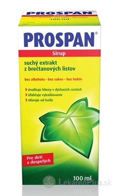 PROSPAN sir (fľ.skl.hnedá) 1x100 ml