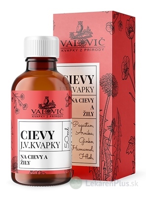 J.V. KVAPKY - CIEVY bylinný komplex 1x50 ml