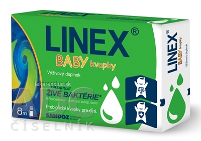 LINEX baby kvapky gtt 1x8 ml