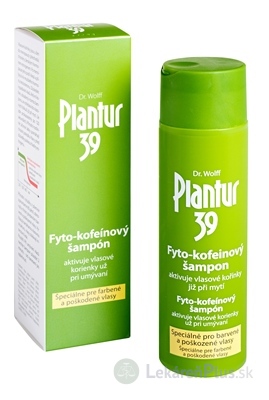 Plantur 39 Fyto-kofeinový šampón pre farbené vlasy 1x250 ml