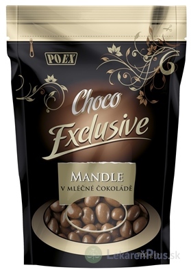 POEX Mandle v mliečnej čokoláde 1x700 g