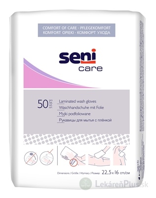 Seni Care Hygienická žinka s fóliou laminovaná, 1x50 ks