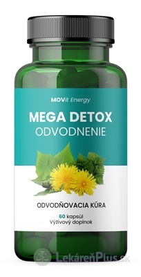 MOVit MEGA DETOX ODVODNENIE cps 1x60 ks
