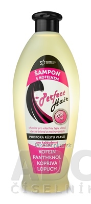 NUTRICIUS Perfect HAIR kofeínový šampón 1x550 ml