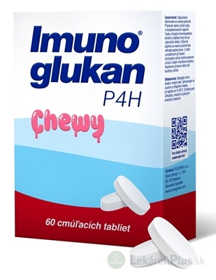 Imunoglukan P4H cmúľacie tablety 1x60 ks