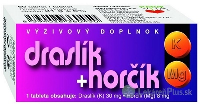 NATURVITA DRASLÍK + HORČÍK tbl 1x60 ks