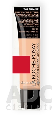 LA ROCHE-POSAY TOLERIANE MAKE-UP SPF25 09 korektívny make-up s ochranným faktorom 1x30 ml