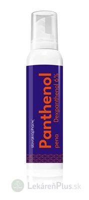 Slovakiapharm Panthenol 6% pena 1x150 ml