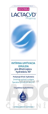 LACTACYD Pharma pre dlhotrvajúcu hydratáciu 40+ intímna umývacia emulzia 1x250 ml