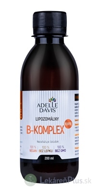 Adelle Davis Lipozomálny B-KOMPLEX FORTE 1x200 ml