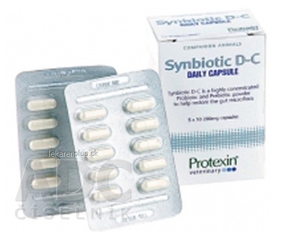 Protexin Synbiotic D-C tbl (pre psy a mačky) 1x50 ks