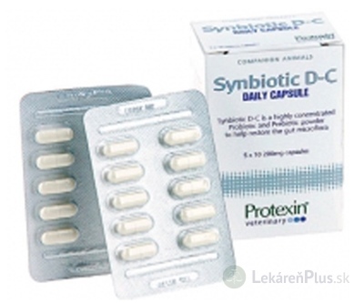 Protexin Synbiotic D-C tbl (pre psy a mačky) 1x50 ks