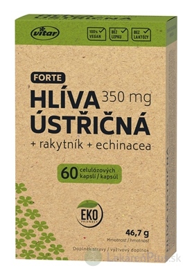 VITAR HLIVA USTRICOVÁ + rakytník + echinacea FORTE cps 1x60 ks