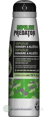 PREDATOR REPELENT DEET 16% sprej na kožu a odev 1x150 ml