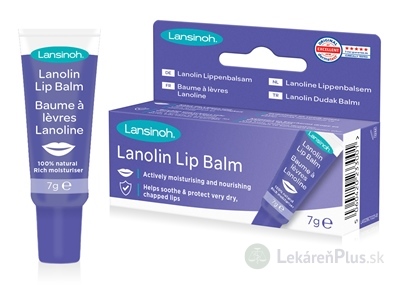 Lansinoh Lanolínový balzam na pery 1x7 g