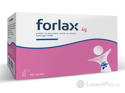 FORLAX 4 g plv sps 1x20 vreciek