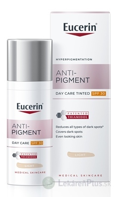 Eucerin ANTI-PIGMENT Denný KRÉM SPF30 Tónovaný svetlý 1x50 ml