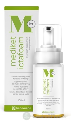 Mediket Ictafoam jemná umývacia pena 1x100 ml