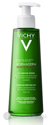 VICHY NORMADERM PHYTOSOLUTION GEL čistiaci gél pre pleť so sklonom k akné 1x200 ml