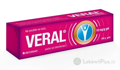 VERAL gel (tuba lamin.) 1x100 g