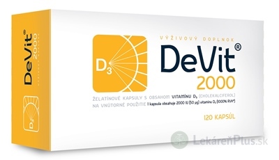 DeVit 2000 cps 1x120 ks