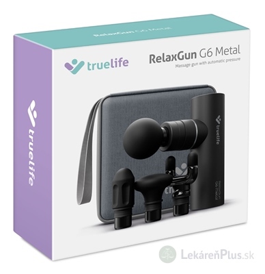 TrueLife RelaxGun G6 Metal masäžna pištoľ s automatickým tlakom 1x1 ks
