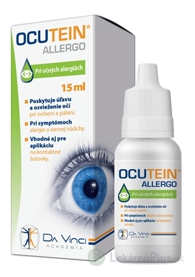 OCUTEIN ALLERGO očné kvapky pri očných alergiách 1x15 ml