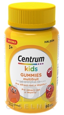 Centrum kids GUMMIES multifruit želé s vitamínmi a minerálmi 1x60 ks
