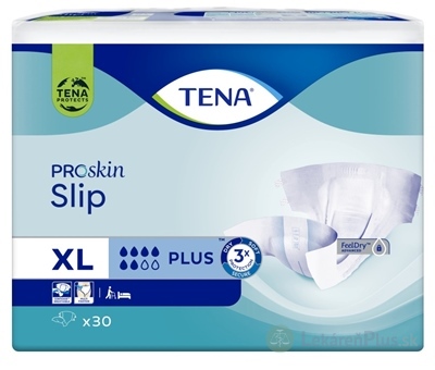 TENA Slip Plus XL plienkové nohavičky (inov.2023) 1x30 ks
