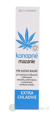 Konopné mazanie extra chladivé 1x100 ml