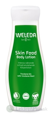 WELEDA Skin Food Telové mlieko intenzívne, na suchú pokožku 1x200 ml