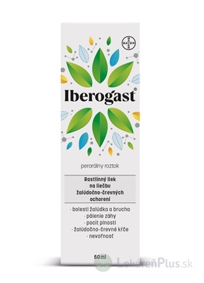 Iberogast sol por (fľ.skl.hnedá) 1x50 ml