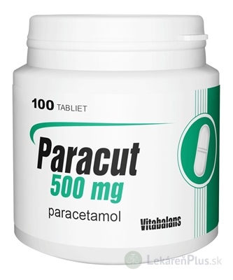 Paracut 500 mg tbl (fľ.HDPE) 1x100 ks